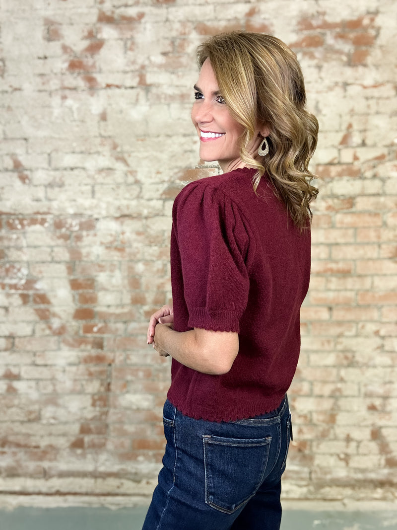 Bianca Puff Sleeve Sweater