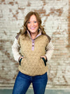 Leesa Quilted Pullover