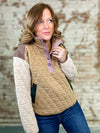 Leesa Quilted Pullover