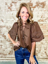 Auburn Flared Sleeve Top