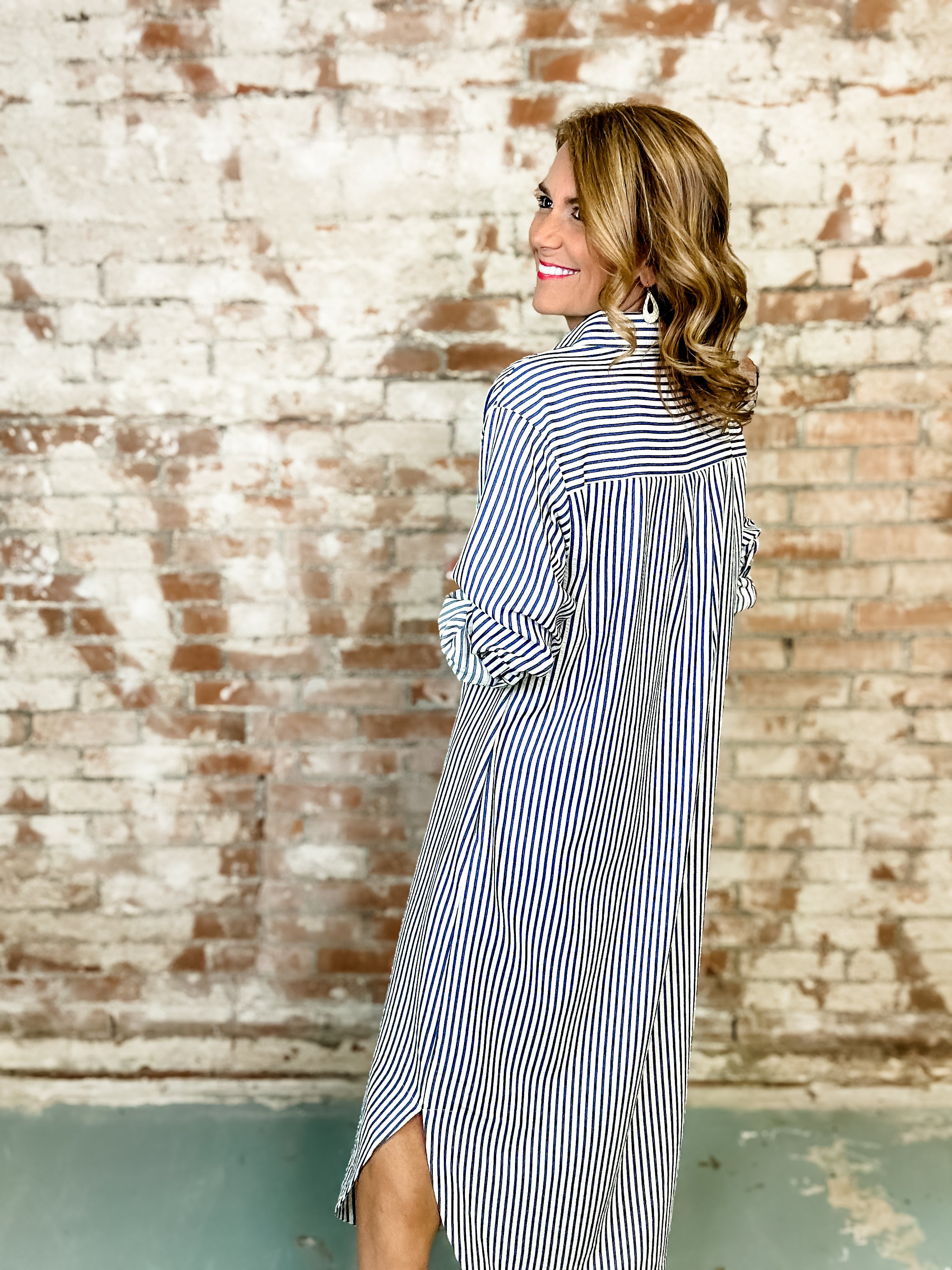 Alba Stripe Dress