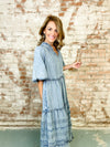Vivian Denim Tiered Dress