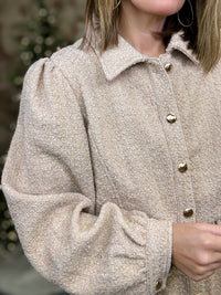 Malissa Tweed Top