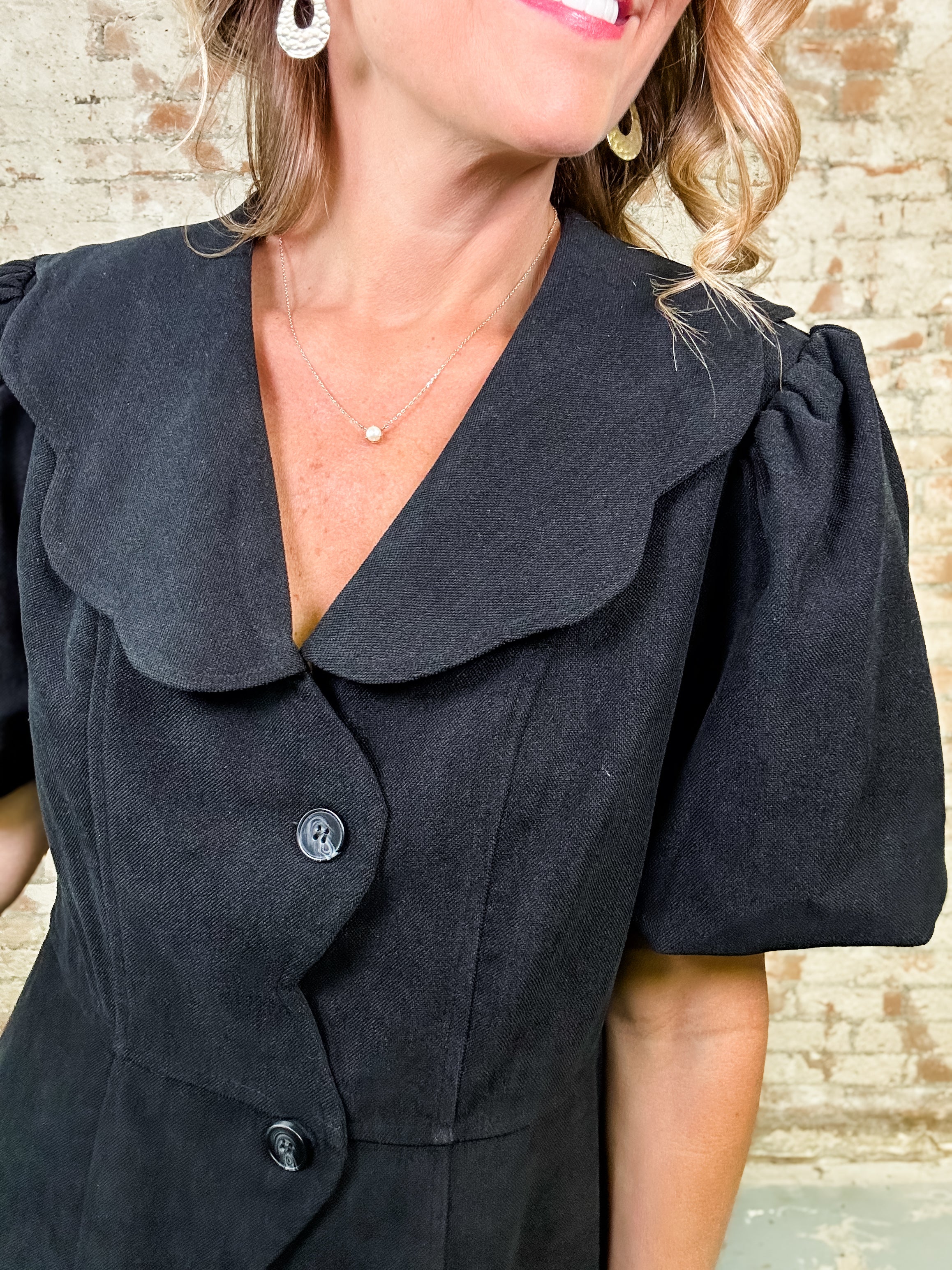 Phoenix Scallop Dress