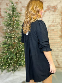 Feona Solid Shift Dress