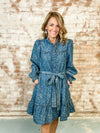 Sulsar Dirty Washed Denim Dress