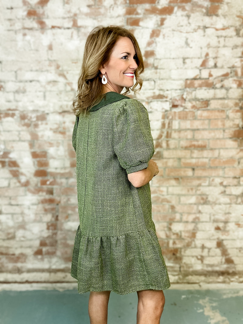 Loretta Collared Dress
