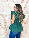 Slidell Ric Rac Ruffle Top