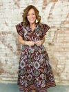 Aubrie Contrast Dress