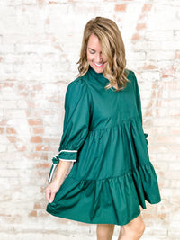 Stacey Bow Sleeve Dress