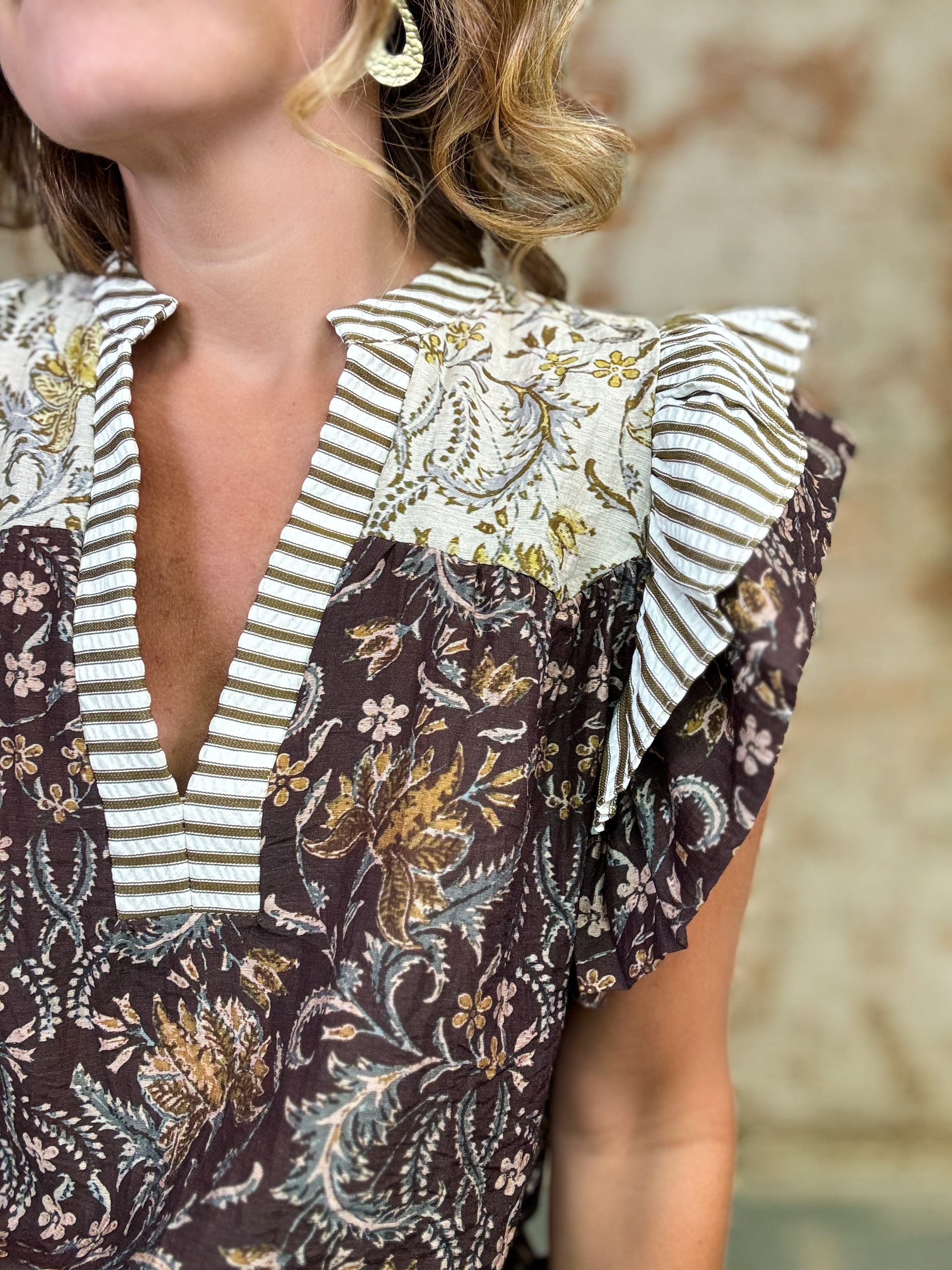 THML Claire Flutter SleeveTop