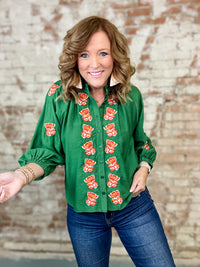 THML Shanda Embroidered Top