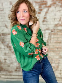 THML Shanda Embroidered Top