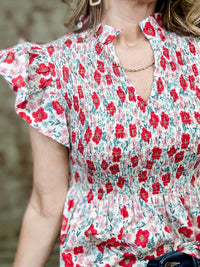 Isamar Smocked Top