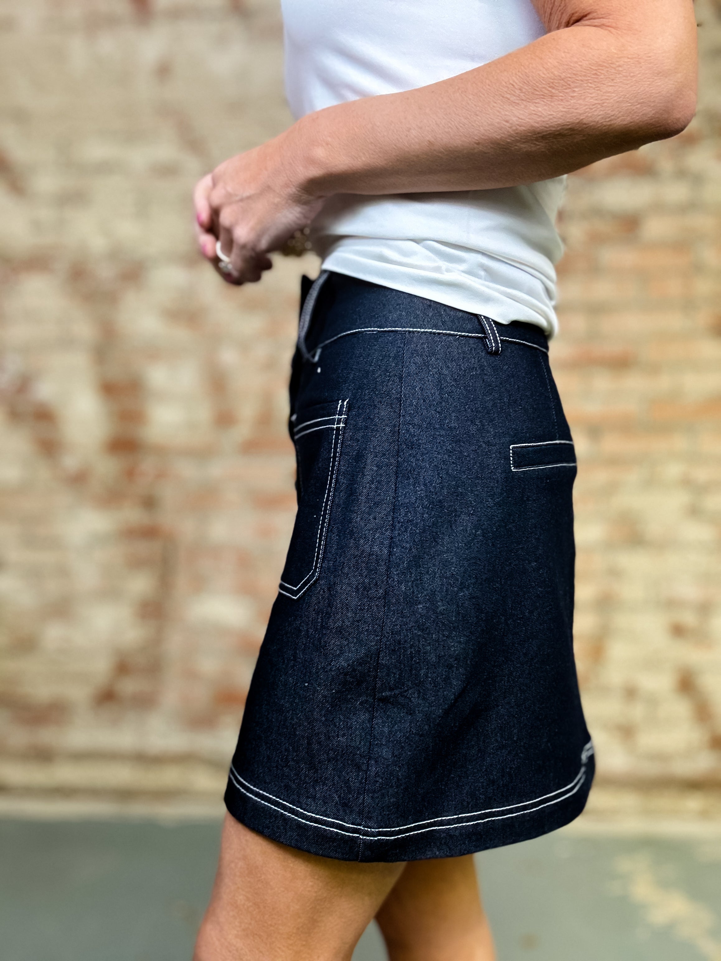 Kelsey Denim Skirt