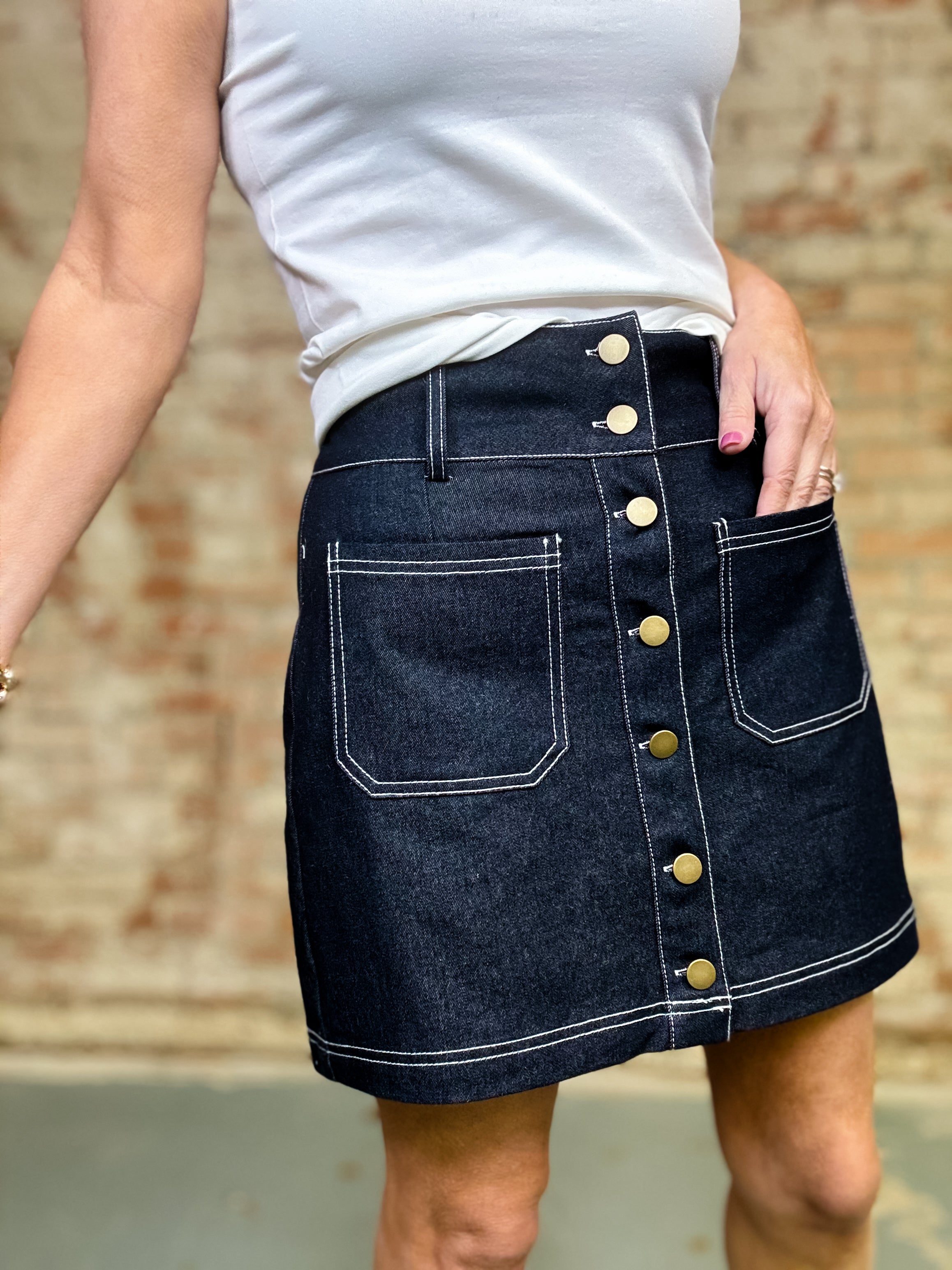 Kelsey Denim Skirt