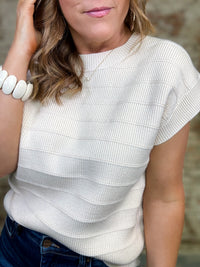 THML Molly Solid Sweater Top