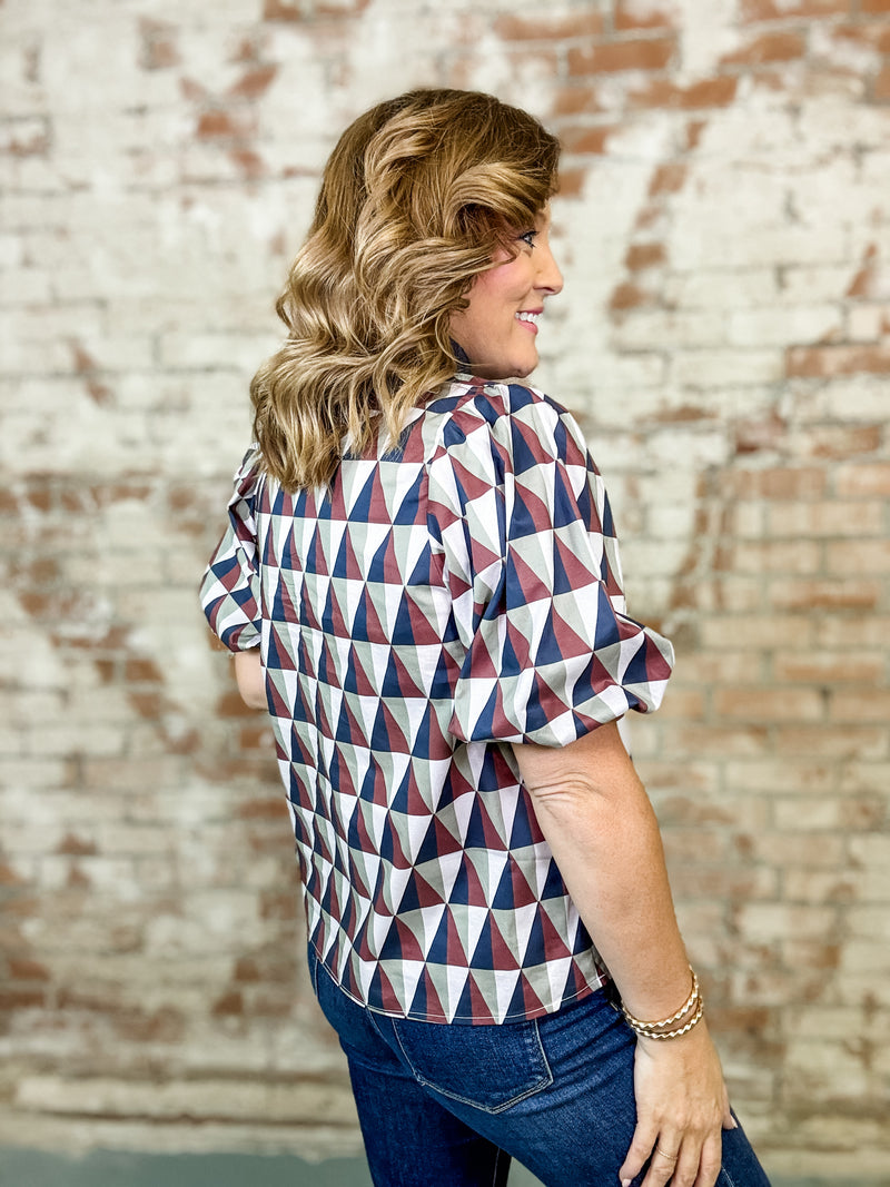 THML Mackie Geometric Top