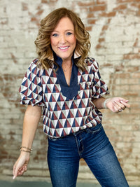 THML Mackie Geometric Top