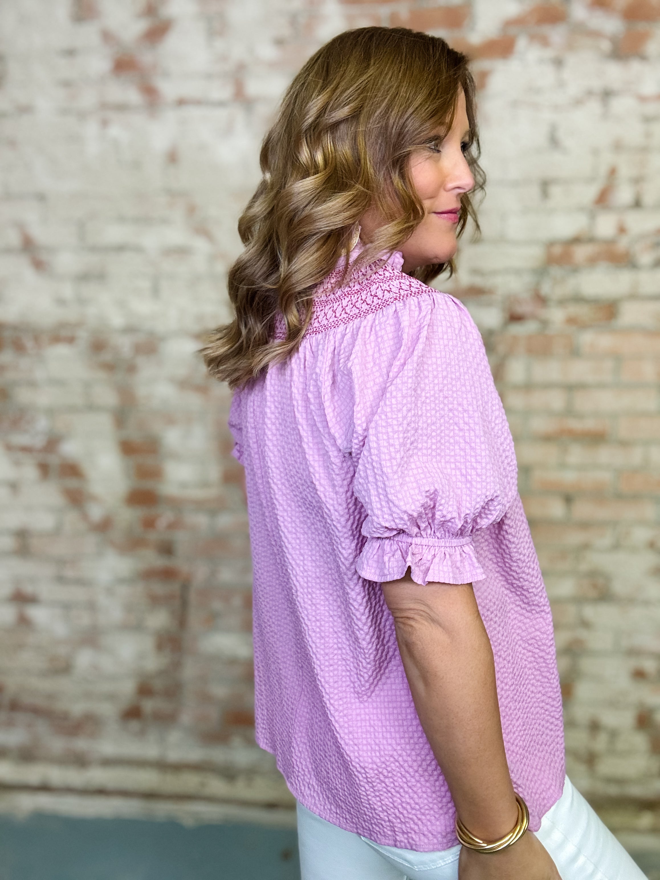 Shawna Textured Top