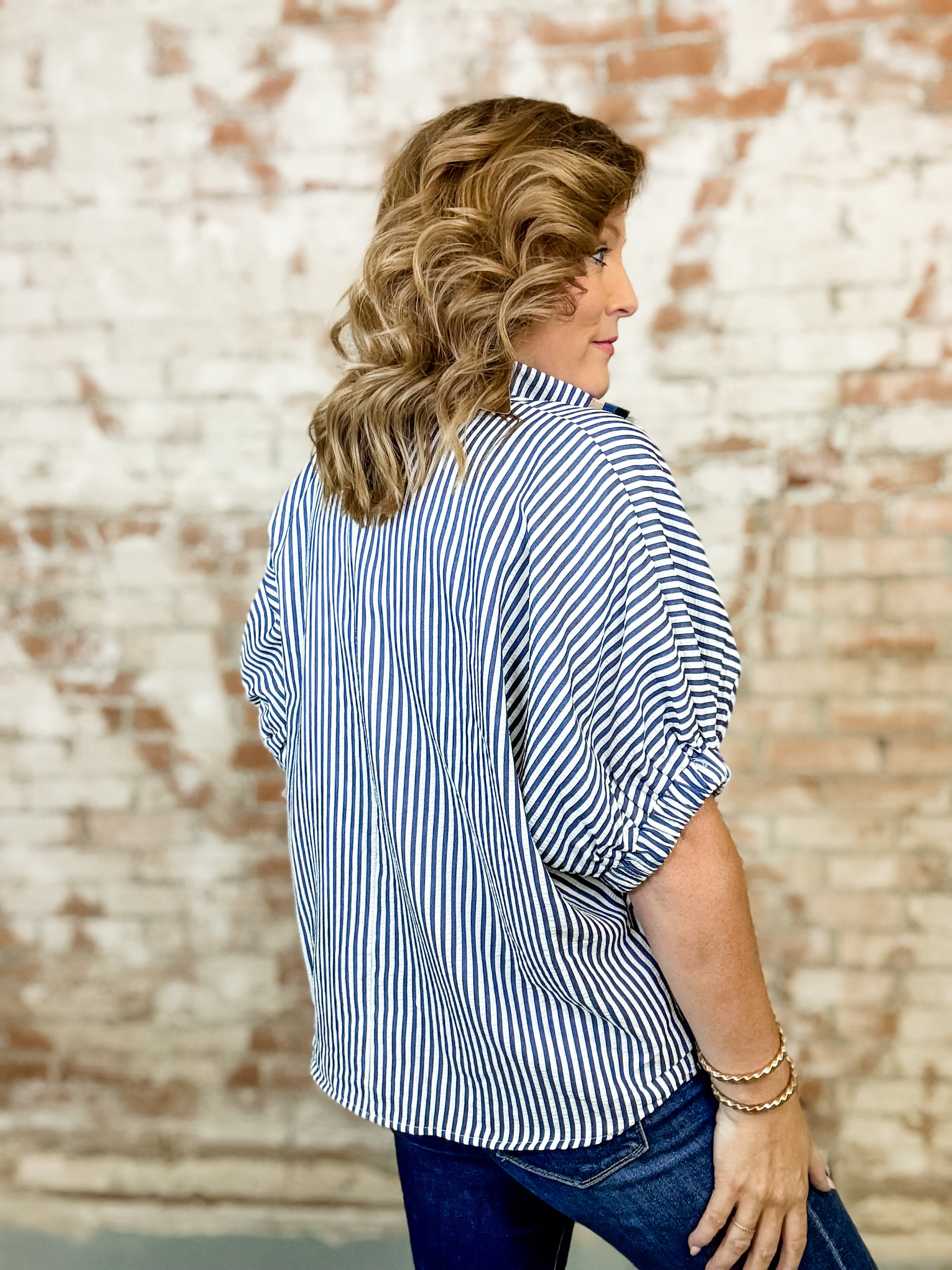 Claudia Stripe Top