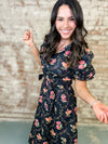 Joan Botanical Print Dress