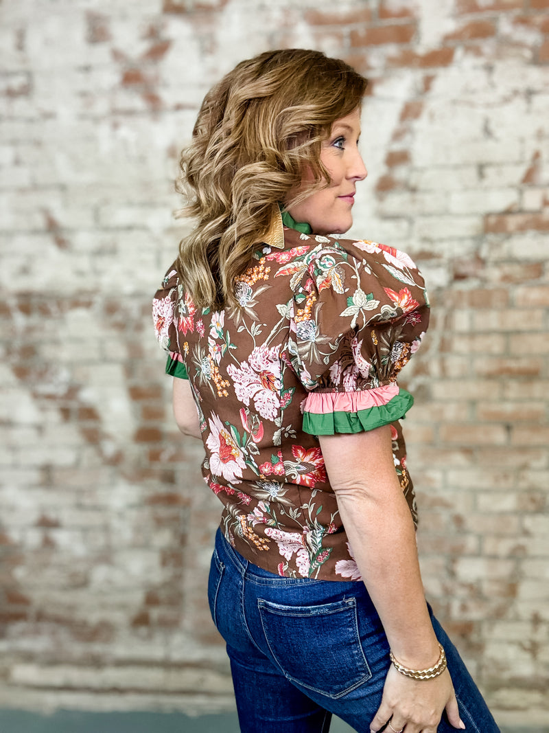 Aerial Puff Sleeve Top