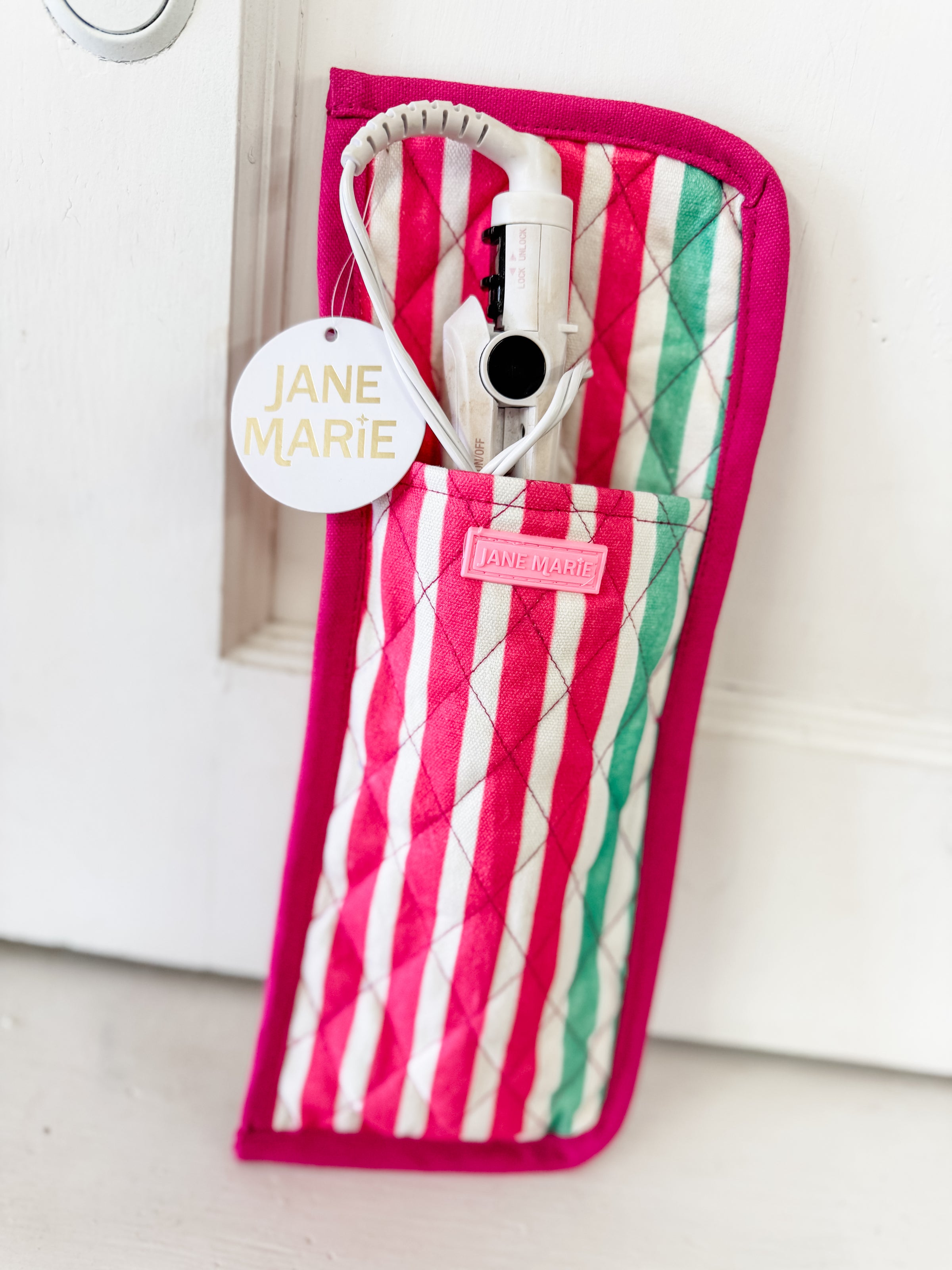 Downtown Stripe Hot Tool Sleeve