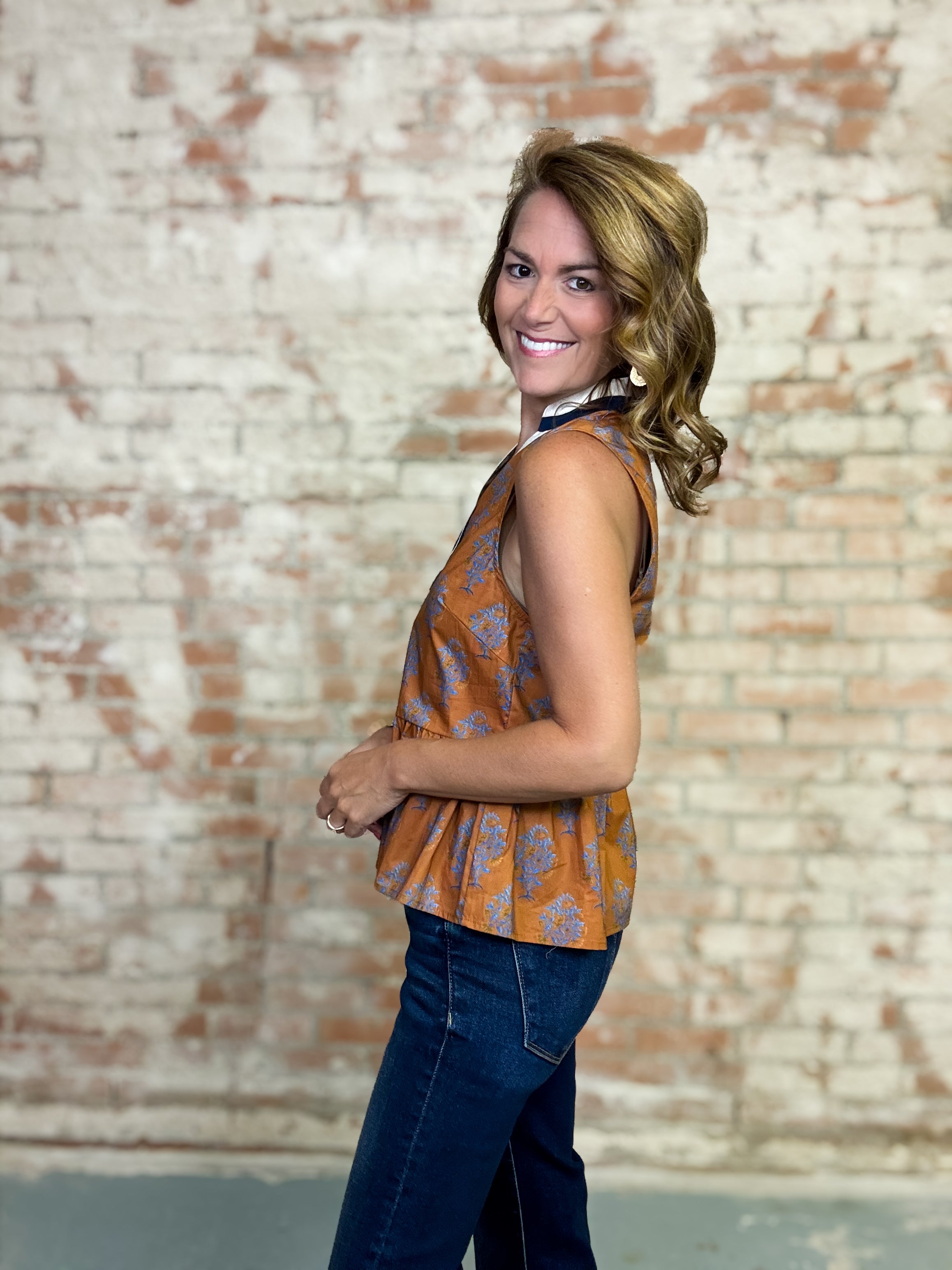 THML Camelia Sleeveless Top