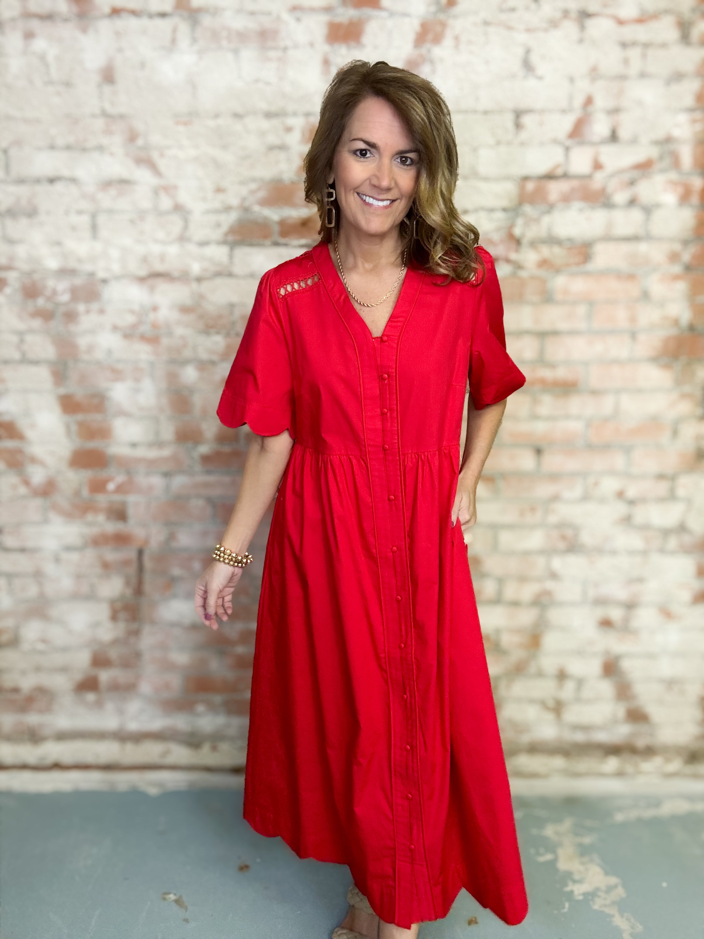 Savanah Button Down Dress