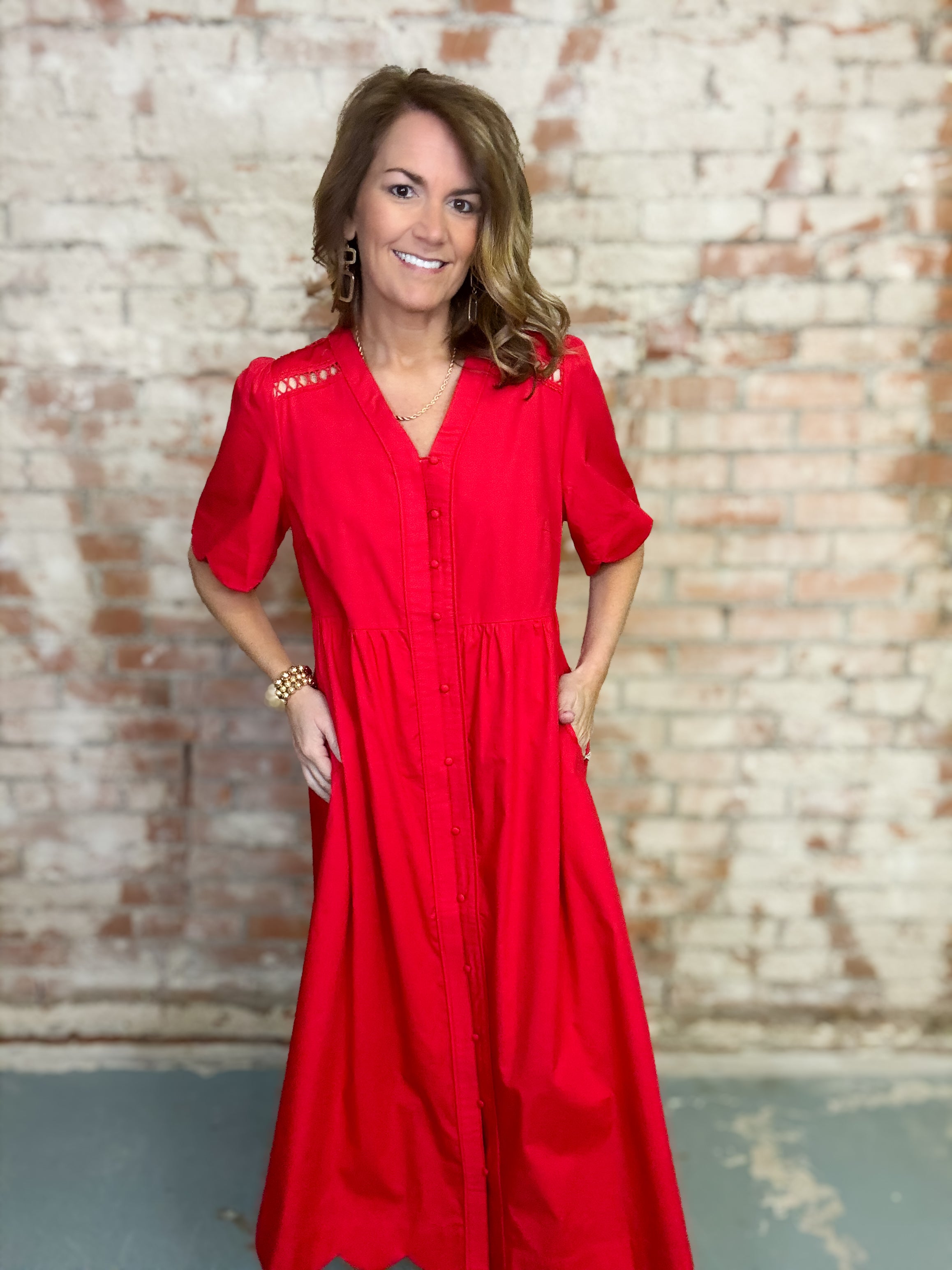 Savanah Button Down Dress