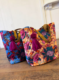 Lark Floral Tote Bag