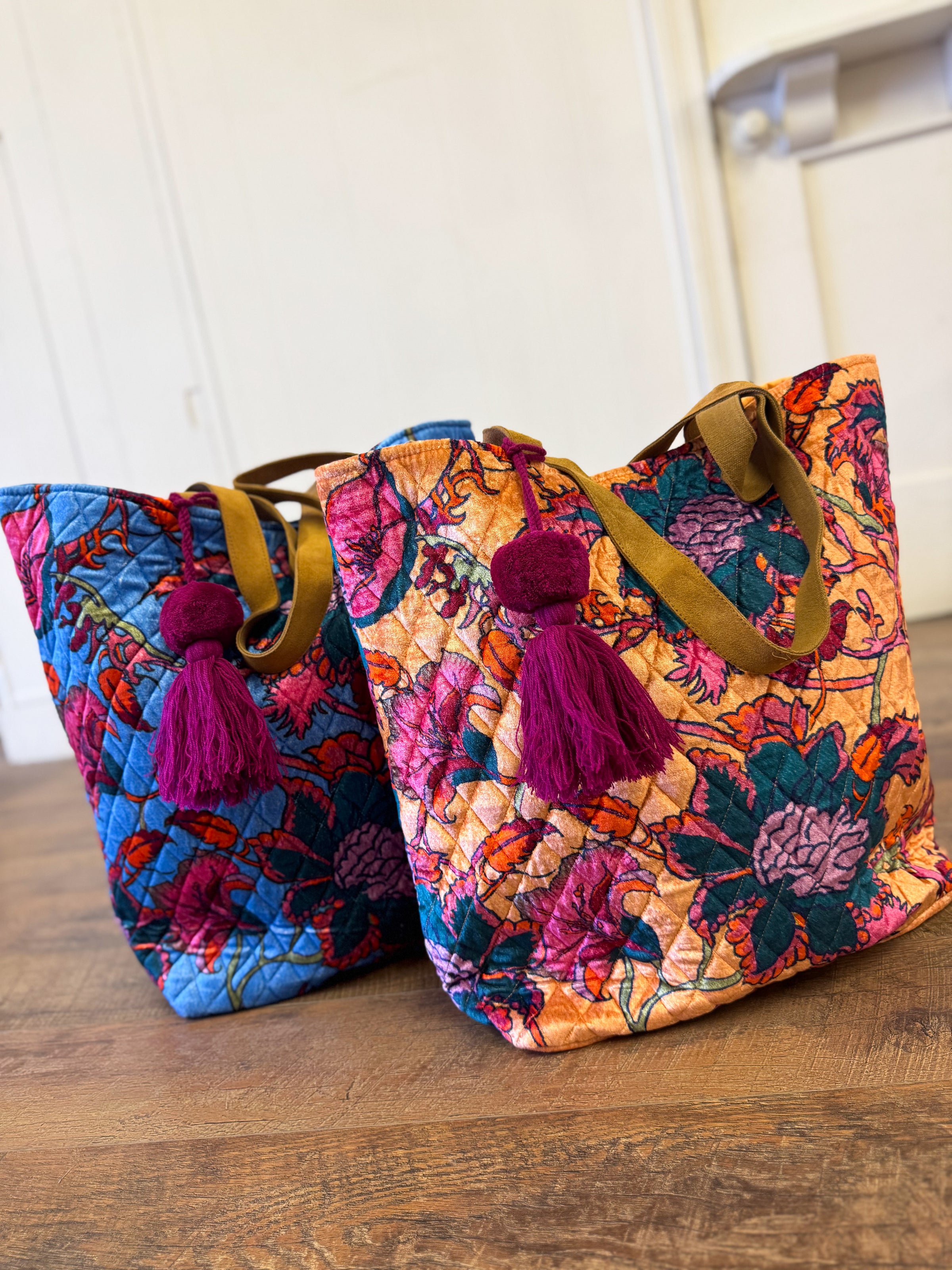 Lark Floral Tote Bag