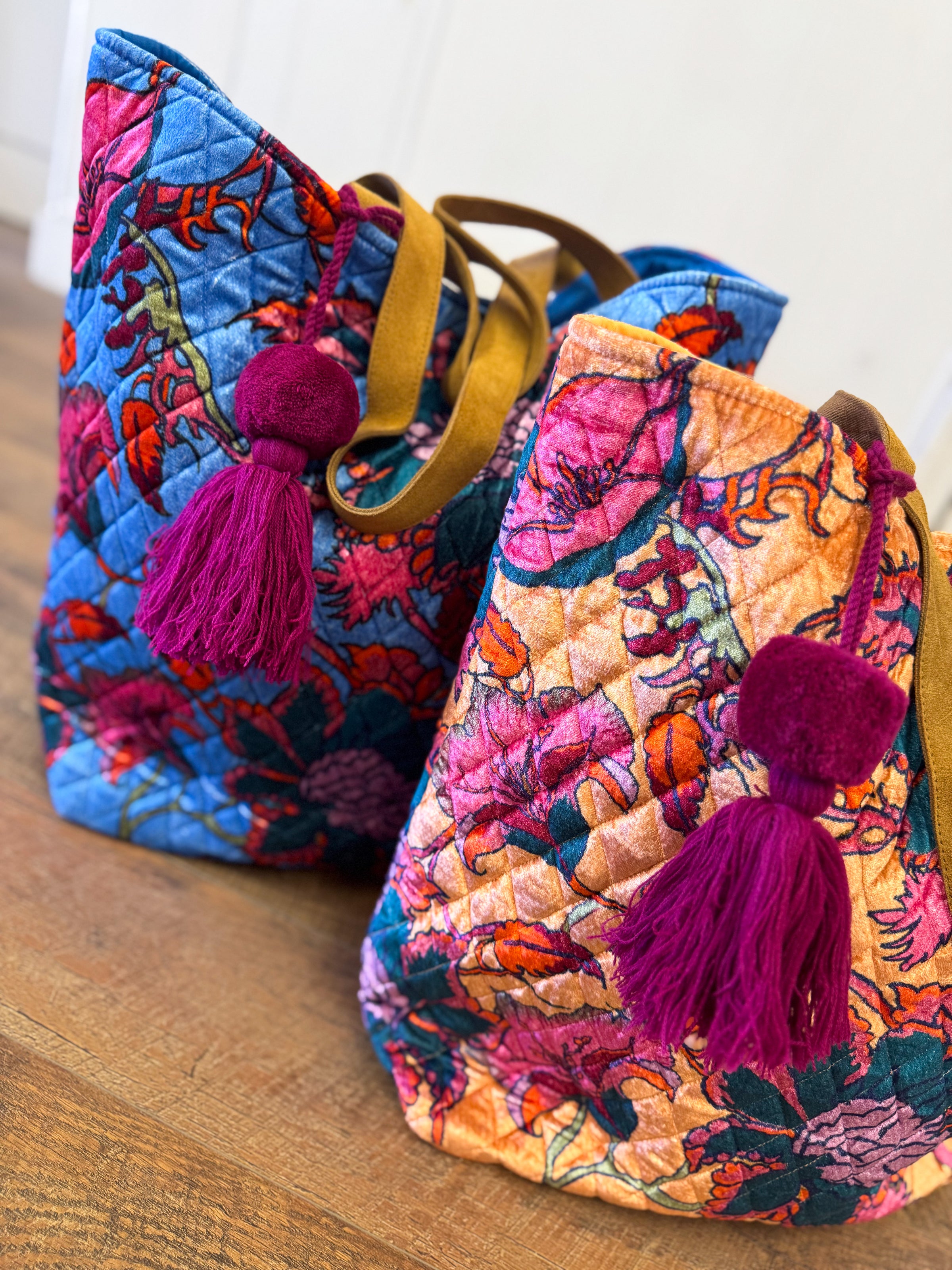 Lark Floral Tote Bag
