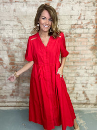 Savanah Button Down Dress