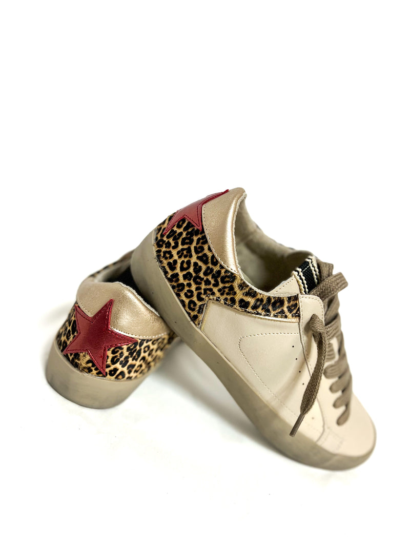 Shu Shop Paisley Leopard Hair Sneaker