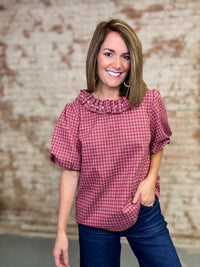 Vanetta Pearl Trim Top