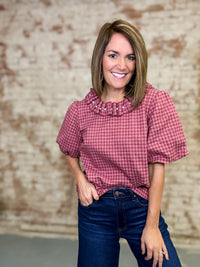 Vanetta Pearl Trim Top