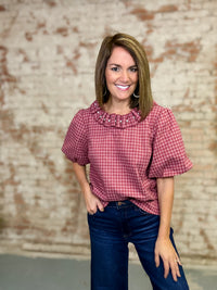 Vanetta Pearl Trim Top