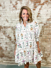 Shanae Floral Print Dress
