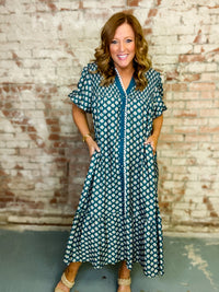 Marisa Floral Midi Dress