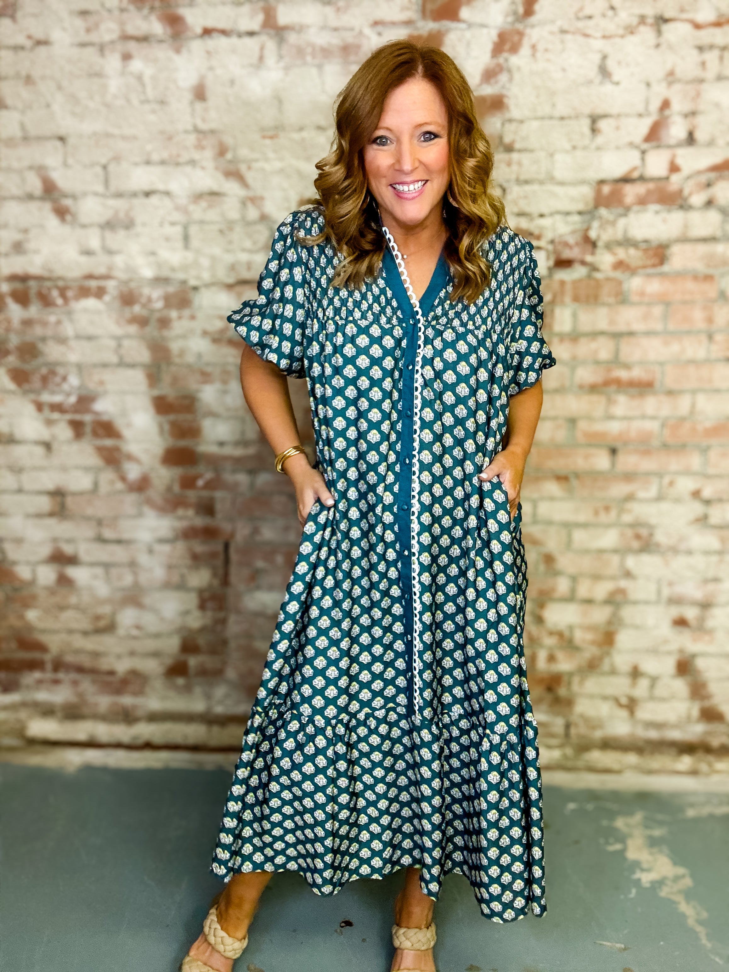 Marisa Floral Midi Dress