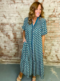 Marisa Floral Midi Dress