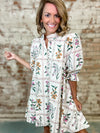 Shanae Floral Print Dress