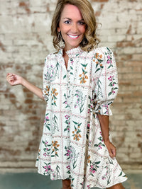 Shanae Floral Print Dress