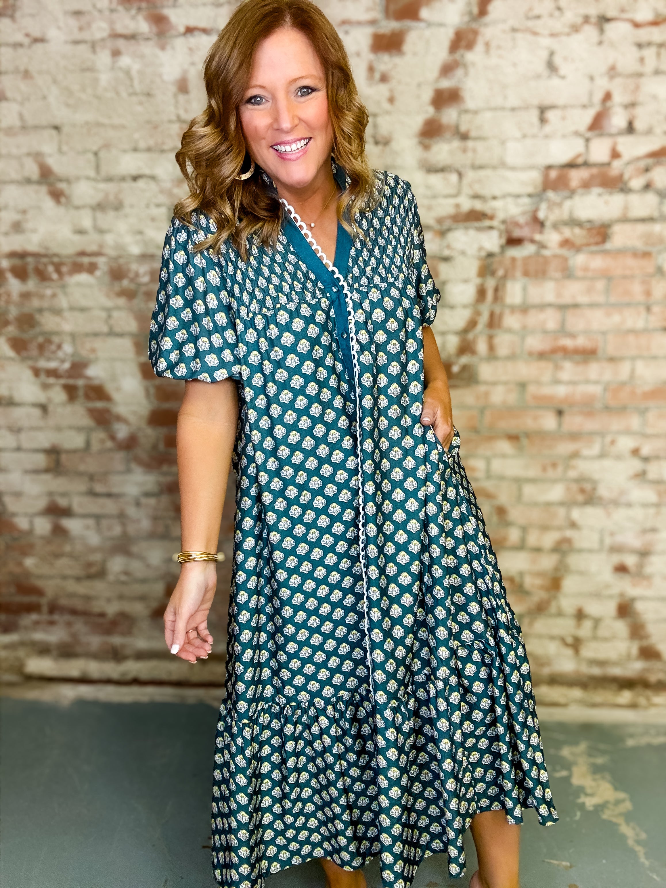 Marisa Floral Midi Dress