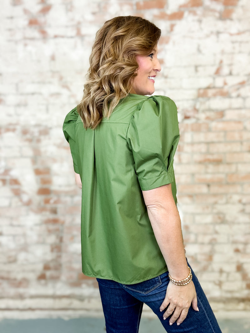 Sonya Pleated Top
