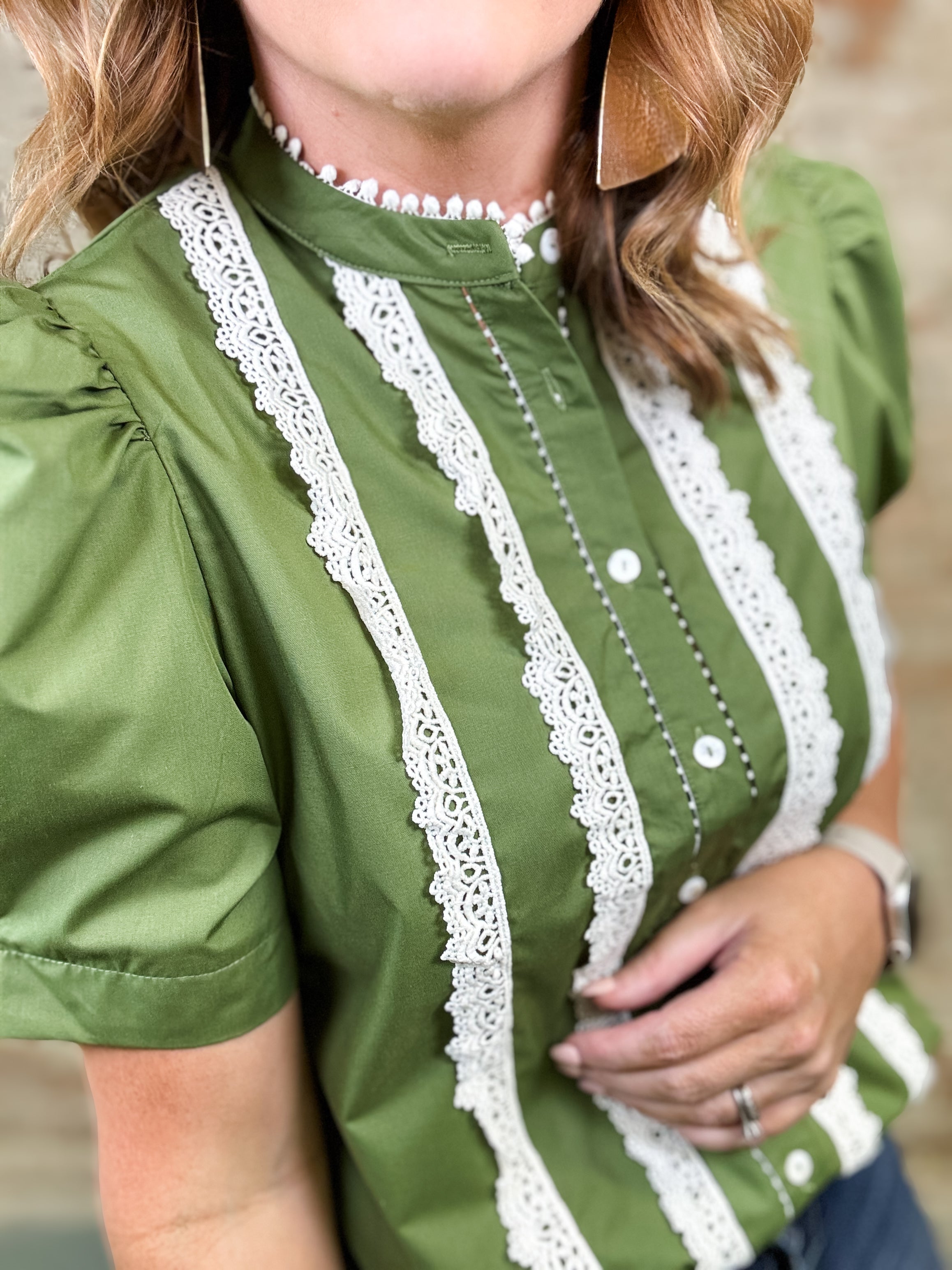 Sonya Pleated Top