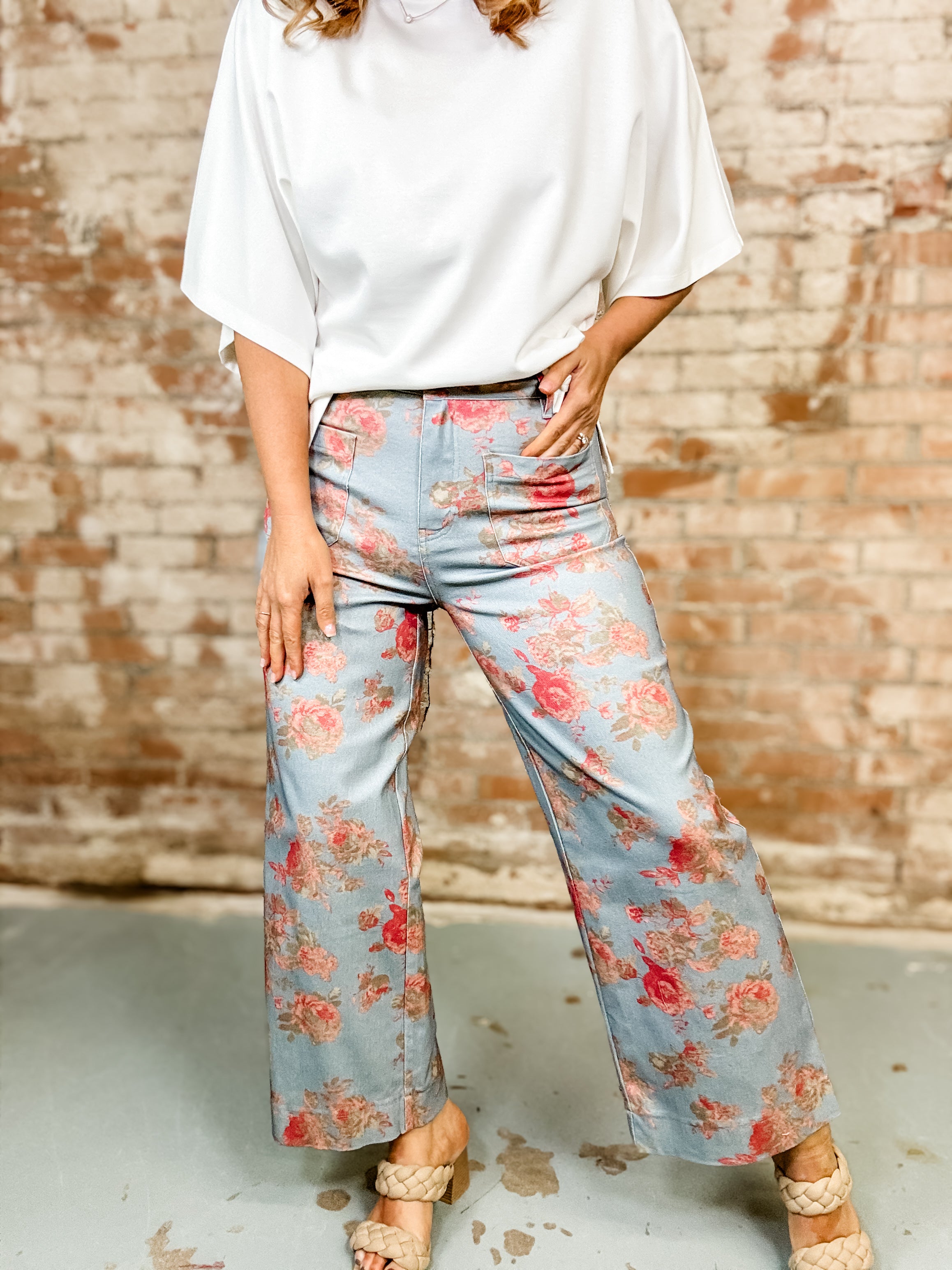 Whitney Floral Pants