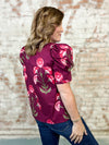 Jess Floral Print Top